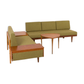Svane daybed suit, set of 2 sofas and a side table by Igmar Relling, Norway