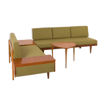 Svane daybed suit, set of 2 sofas and a side table by Igmar Relling, Norway
