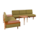 Svane daybed suit, set of 2 sofas and a side table by Igmar Relling, Norway