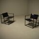 Set of 2 lounge chairs model FM60 by Radboud van Beekum for Pastoe 1980s
