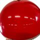 Vintage red space age chandelier / suspension