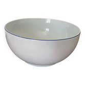 Salad bowl in Limoges porcelain by Philippe Deshoulieres.