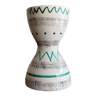 Vintage ceramic diabolo vase