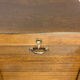 Roller shutter cabinet, dark oak, 1950s