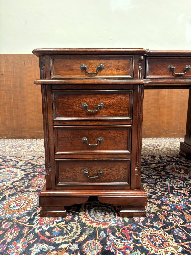 English Chesterfield Desk