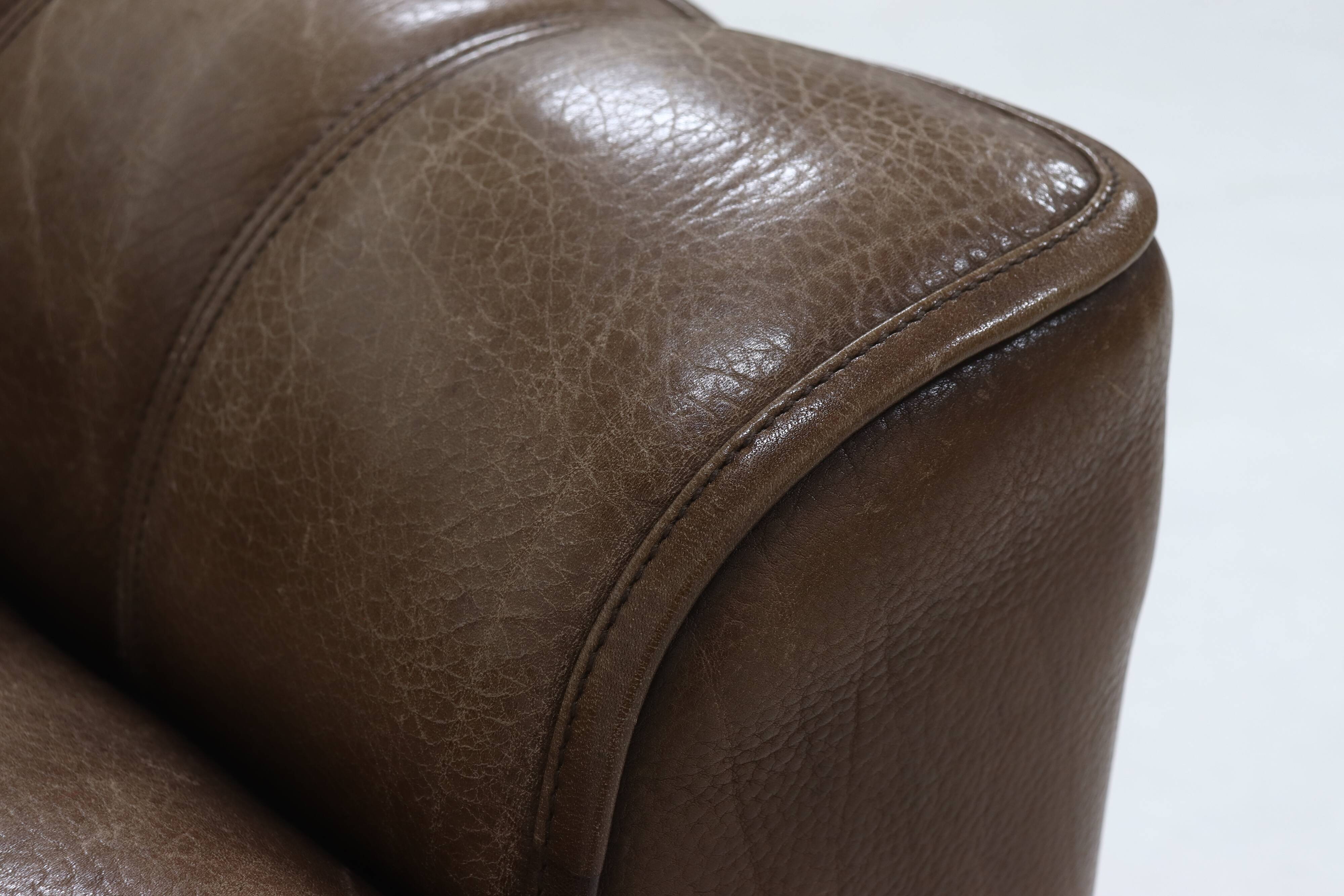 Neck Leather De Sede DS44 Lounge Chair Switzerland 1970s