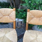 Charlotte Perriand 2 chairs mulched Bauche model n ° 19 ash 1950