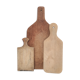 Trois planches à découper bois massif patiné vintage