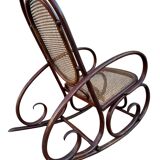 Set of 2 Thonet 19's Style Rocking Chairs