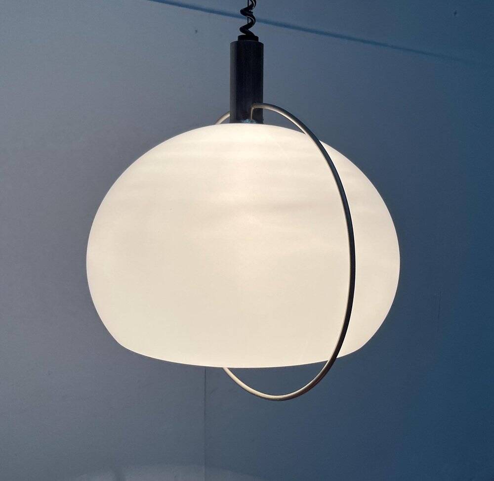 Swiss pendant lamp from the space age of the mid-century by Temde, 1960s