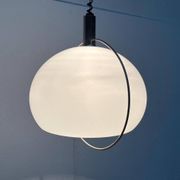 Swiss pendant lamp from the space age of the mid-century by Temde, 1960s