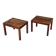 Side tables in rosewood, Denmark, 1960s, set of 2