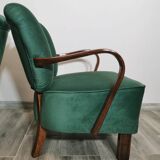 Armchairs by Jindřich Halabala, 1950s, Set of 2