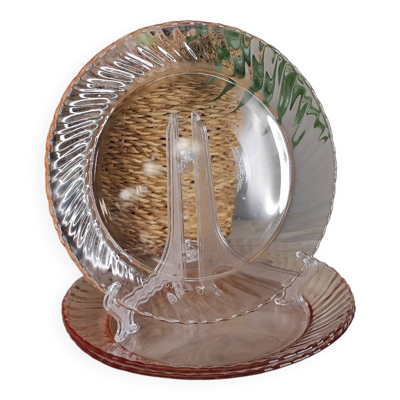 Assiettes plates a dessert rosaline
