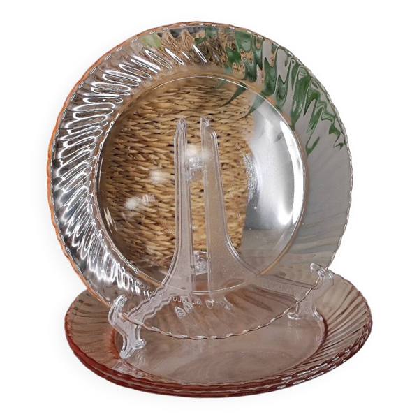 Assiettes plates a dessert rosaline