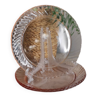 Assiettes plates a dessert rosaline