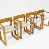 Vintage dining chairs by Ate van Apeldoorn, set of 4