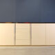 Vintage lacquered credenza, 1980s
