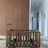 Vintage baby caravan bed