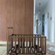 Vintage baby caravan bed
