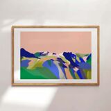 La Rosière, tirage d'art en édition limitée (A4)