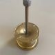 Entrance door pull handle in solid brass