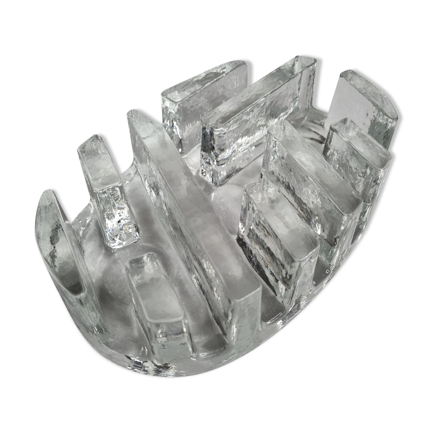 Photophore, glass centerpiece, 22 cm