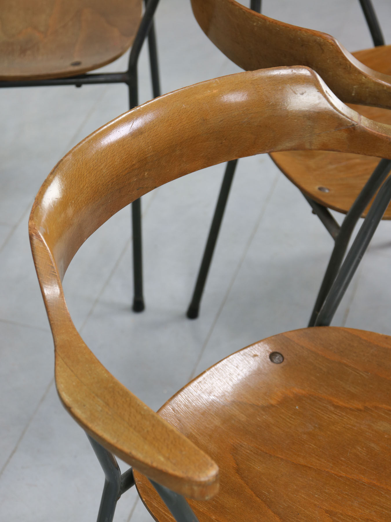 Vintage 4455 dining chair by Niko Kralj, 1970s