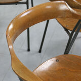 Vintage 4455 dining chair by Niko Kralj, 1970s