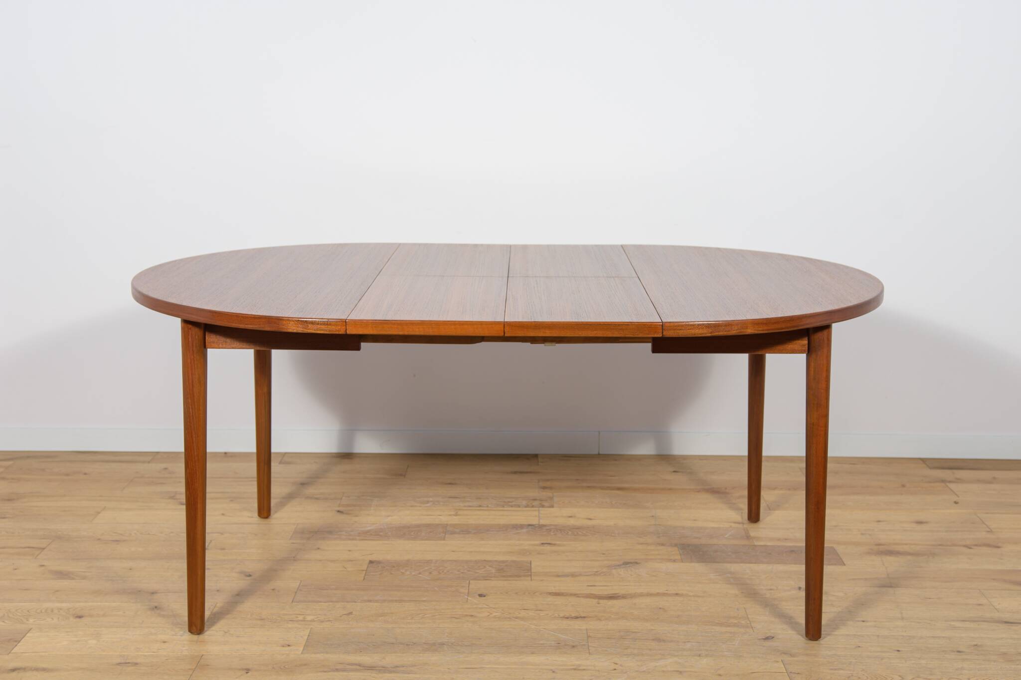 Mid-Century Round Teak Dining Table by Nils Jonsson for Hugo Troeds, Sweden
