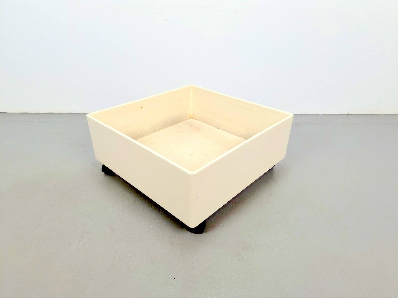 Vintage Space Age Planter on Wheels from Bauform / Wohnform, Germany, 1970s
