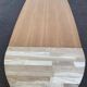 Scandinavian extendable dining table stripped in raw teak 1960 certified NF
