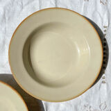 6 Hollow plates in beige sandstone Tulowice Poland 1970