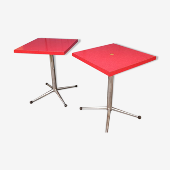 Set of 2 formica Bistro tables