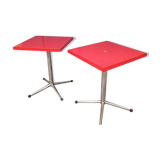 Set of 2 formica Bistro tables