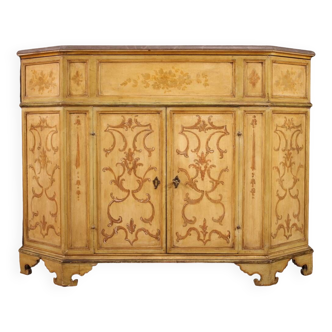 Sideboard in lacquered and painted wood from the 20th century