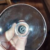 2 Saint Louis crystal roemer glasses