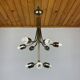 Mid-Century Murano Amber Chandelier by Mazzega, Italy, 1970s