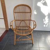 Rattan armchair