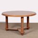 Wooden coffee table in the style of Charles Dudouyt, 1940.