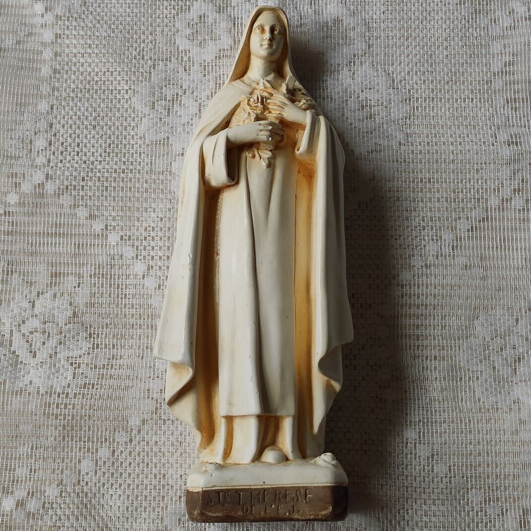St. Teresa of the Child Jesus ancient plaster
