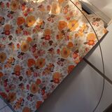Lampadaire cocoon blanc en soie par ango