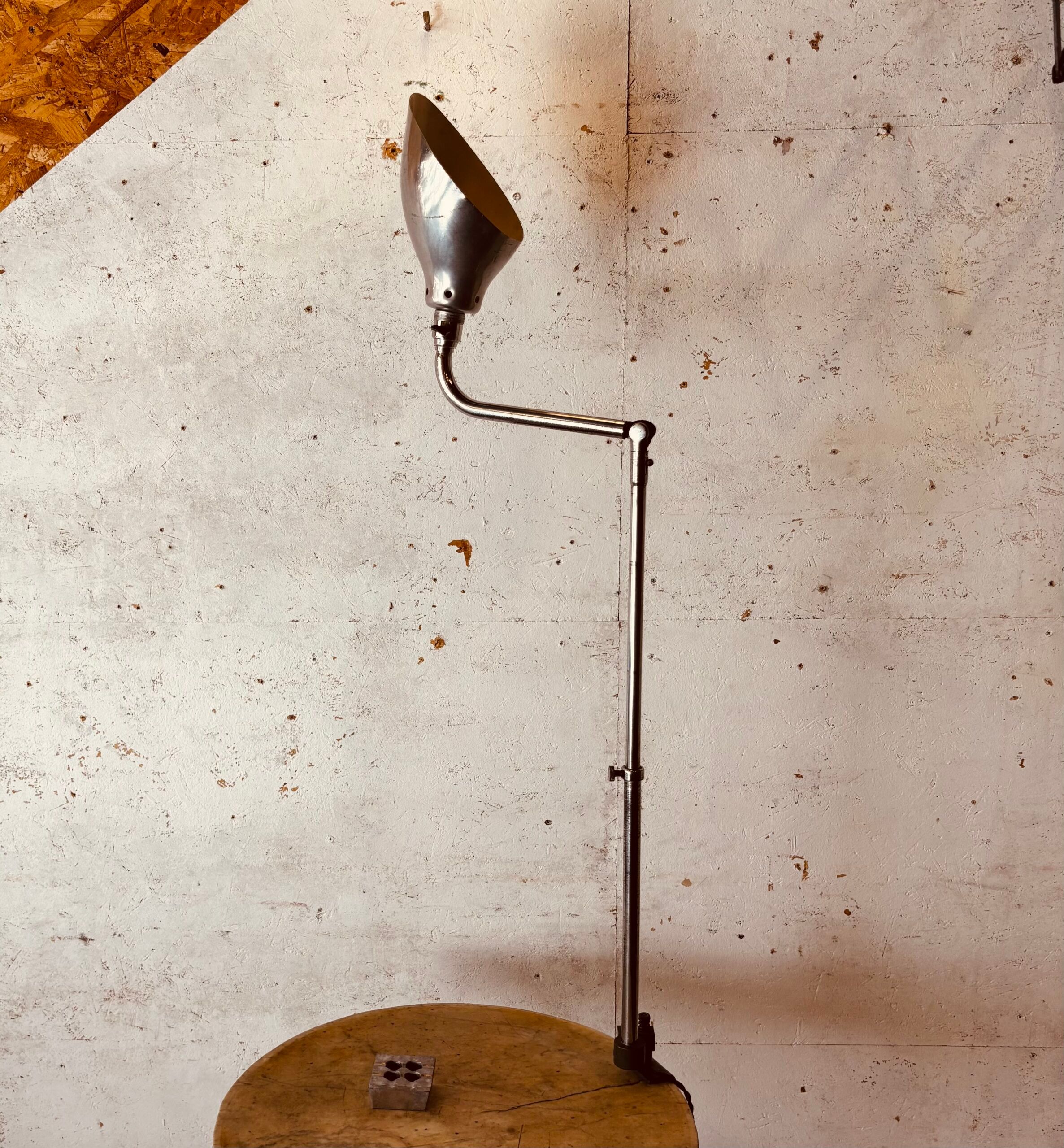 Adjustable architect's lamp KI-E-KLAIR by Alphonse Pinoit, France