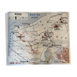 Affiche scolaire France le Nord l'Est