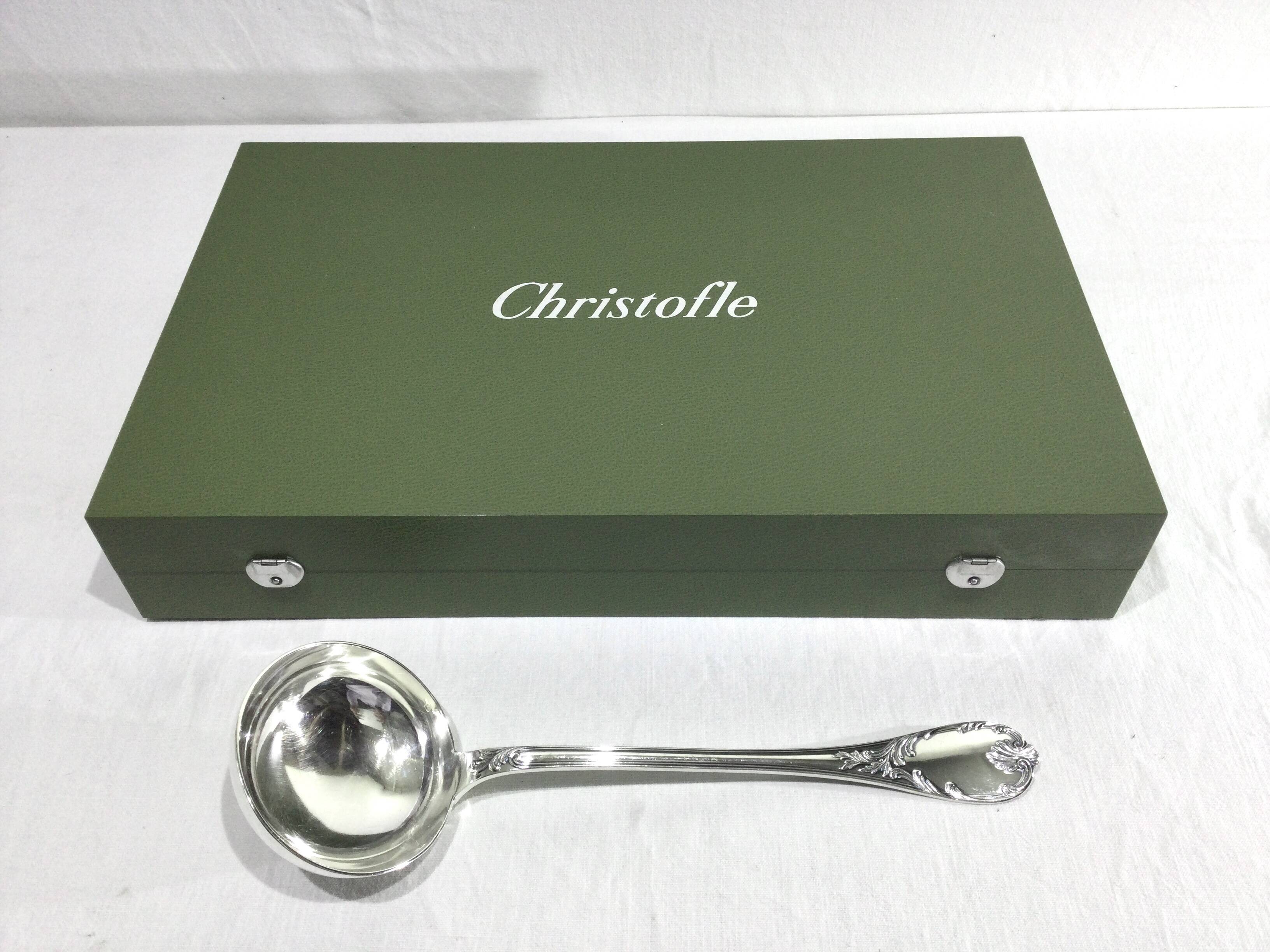 Christofle – 49-piece cutlery set Marly model