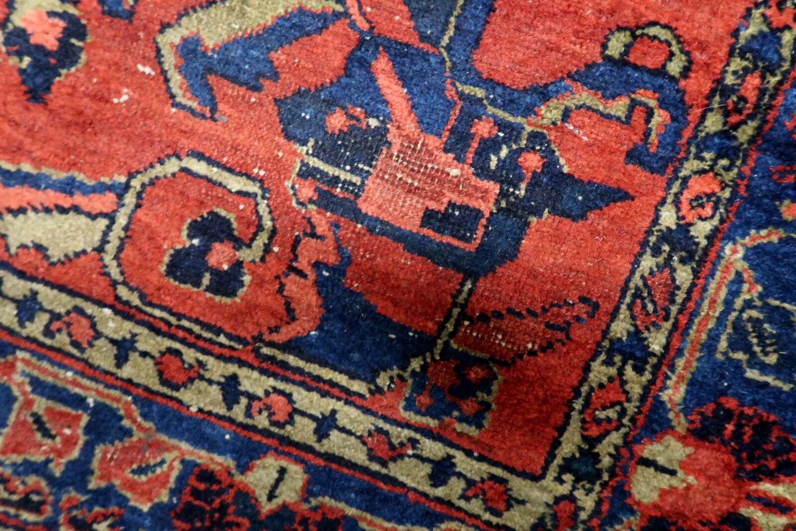 Antique Persian Lilihan handmade rug 173 x 200 cm 1920s - 1C1216