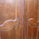 Old oak cabinet doors