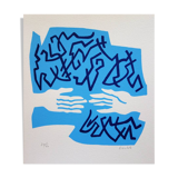 Jean coulot: friendship, original signed silkscreen print