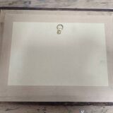 Framed lithograph deroy general view of tours taken from a bird's eye view imp lemer