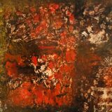 American abstract painting signed by Robert Jay Wolff 20th century